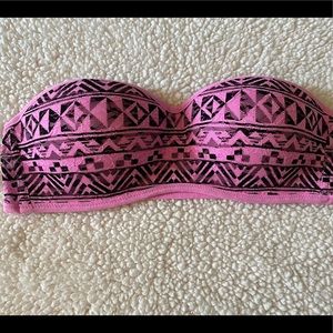 Aztec PINK pink Strapless Bra